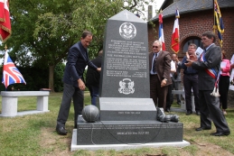 O's Somme Memorial Unveiled